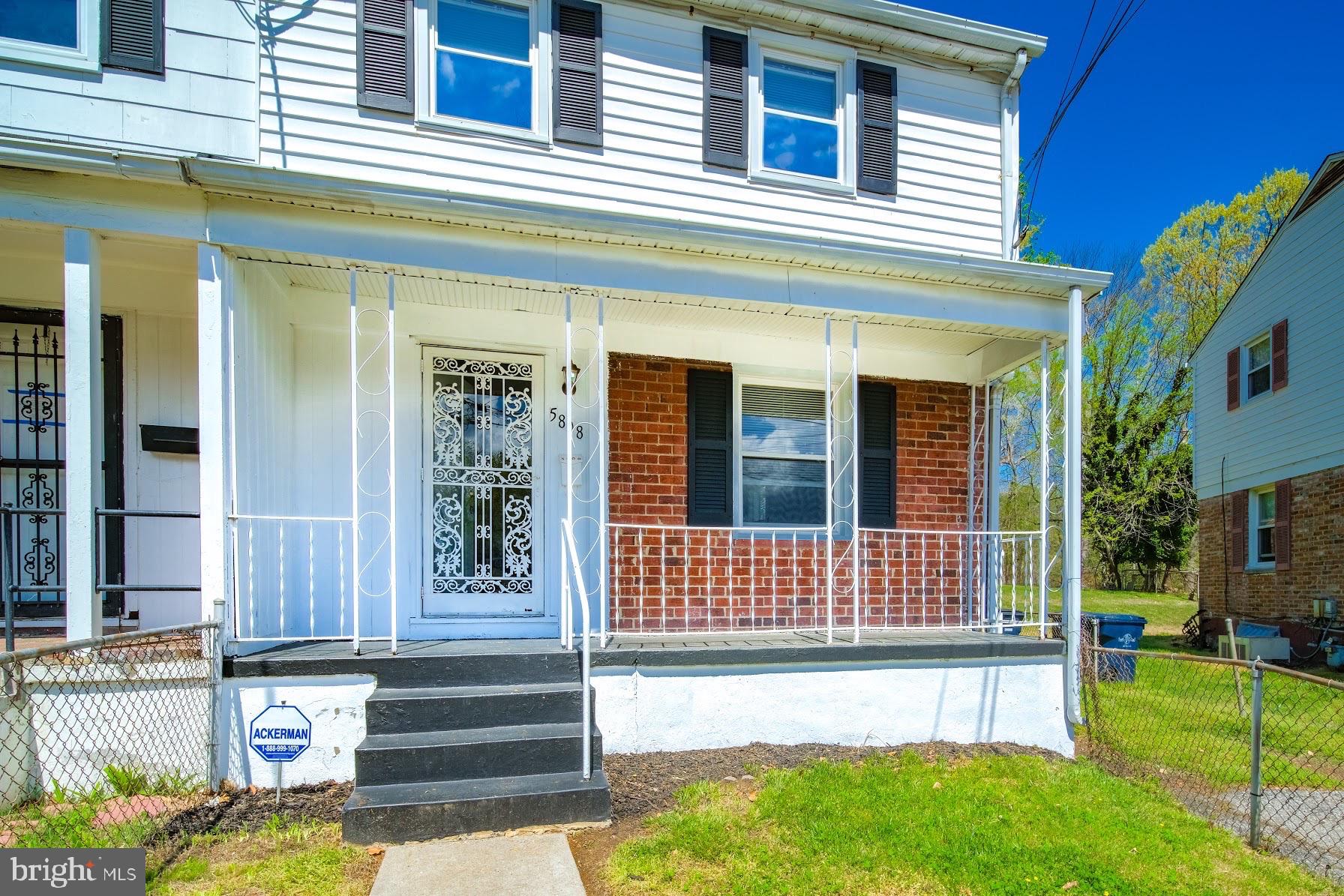 Back on the market!!! This Beautiful 3 bedroom end unit is located just minutes from DC and VA, public transportation and the National Harbor. This home features new paint, new furnace, new hot water heater, hardwood floors through out, updated roof, windows, kitchen, gas utilities and off street parking. Hurry this home is priced to sell and wont last long!!!
