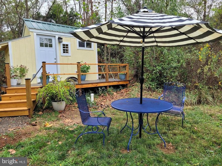 Welcome to Creekside.  This 2.67 acre water acess property is located in Hedgesville, West Virginia and is about 2 hours from Washington DC, and about 35 minutes from Hagerstown, Maryland or Winchester, VA.  It is about 15 minutes from Highway 81 at the Inwood exit. There is a quiet state maintained road that goes right to the property with only a few neighbors and a farm across the street.  You are close to grocery stores or any kind of convenience you would need.
 This property is a ready-to-go business, renting it out for birthday parties and small weddings, and short term rentals.  Sleepy Creek Hunters who want a little water luxury and a shower. There is great income potential here and there is great demand in this area.   
 
Or, you could have your own private getaway or a place to live in your tiny home.

 There is a nice grassy area of a good size that is a perfect space for setting up event tents or camping.

The little building has water from your own well and electric. The deck and patio areas in front are wonderful for relaxing and enjoying the peaceful atmosphere. In the first room there is a bathroom sink and a place to store towels and other items.  Walk around to the other side of the deck and you find a tiled shower (hot water is provided by an instant-hot heater).  There are multiple outlets and two outside water spigots in the building.  There is a frost-free spigot in front of the building.

At the electric pole there are three outlets for any kind of camper or RV.  There are 50 amp, 30 amp and 20 amp outlets.  

For those that enjoy nature, the property has all kinds of wild flowers and trees of interest.  There are many producing walnut trees, and many Paw paw trees that provide fruit every year.  There are a huge number of Virginia blue bells and May apple, in the Spring down at the creek.  You have your own sassafras tree, many Tulip poplars and tasty Black raspberries. Wildflowers like flox and wild sunflowers attract all kinds of birds including gold finch and mockingbirds.  There are all kinds of butterflies and a huge monarch sanctuary close by. 
Creekside offers so many different possibilities, what would you do here? Please take time and view the video.

PLEASE NOT THE LOT DOES NOT GO ALL THE WAY TO THE CREEK AND THE LOT IS LOCATED IN THE FLOOD ZONE.