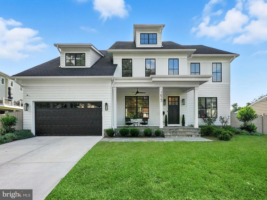 Built in 2023 by MR Custom Homes, this exceptional residence offers 7 bedrooms, 7.5 baths, and 6,580 finished sq ft across four levels. Perfectly situated on a 13,285 sq ft lot in a prime McLean location, the home blends timeless design with modern luxury. Four-inch white oak hardwood floors, soaring 10-foot ceilings, and refined details set the tone throughout.
The gourmet kitchen is a chef’s dream with custom inset maple cabinetry, 2.5” quartz countertops, a 48" Subzero refrigerator, 48" Wolf range, and 30” Wolf microwave. Designed for both comfort and entertaining, the open floor plan flows into the great room with a coffered ceiling, custom built-ins, and a designer gas fireplace. An elegant dining room with wainscoting and built-in speakers, a main-level guest suite, private study, and expansive screened porch with Trex decking, heaters, and integrated audio create a seamless lifestyle experience.
Upstairs, the primary suite offers a tranquil retreat with dual walk-in closets and a spa-inspired bath featuring heated floors, a soaking tub, and frameless glass shower. Additional en-suite bedrooms and a laundry room complete the level. The third-floor loft with full bath and walk-in closet offers flexible space for guests, an office, or playroom.
The finished lower level provides a spacious recreation room, exercise room with rubber flooring, finished storage, and an additional guest suite.
Located minutes from Chesterbrook Shopping Center, downtown McLean, and top-rated Chesterbrook ES, Longfellow MS, and McLean HS, this home presents a rare opportunity to own a newly built luxury property in the heart of McLean.