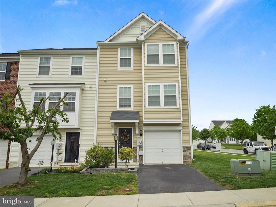 Welcome to 1161 Steed Street, a lovely end unit townhome, located in the highly sought after neighborhood, Lakeland Place. This property has been impeccably maintained by the owner; was freshly painted in 2023, LVP flooring installed 2023, carpet on the stairs 2023, roof 2017, and vinyl privacy fence 2018. From the moment you enter this home, you are greeted with wonderful lighting and natural sunlight flowing throughout every level. The stairs are wide which make moving furniture easier. For the workout enthusiasts - there is an awesome home gym already set up for you in the basement! Who needs to travel to the gym?! The flooring is padded but the owner will convey the extra boxes of LVP flooring if desired. The main level includes bump outs in the living room and kitchen adding extra living space. The oversized kitchen island has a beautiful butcher block countertop and extra drawers and cabinets for storage. The breakfast room leads to the back deck that actually contains steps to the backyard! The backyard is a wonderful private oasis with pavers, gravel, and covered deck to entertain or simply enjoy a nice summer beverage. The back yard extends beyond the fence. The HOA takes care of mowing the grass so there is more time to enjoy the amenities, such as restaurants, shopping, a new brewery, and playground. Seller offering home warranty.