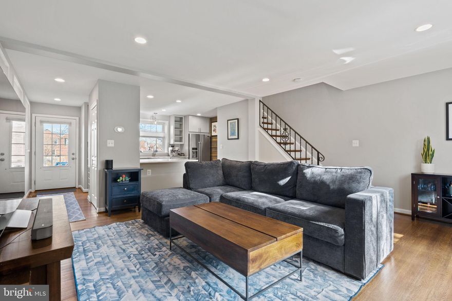 Welcome to 26 Ancell Street in Warwick Village – a beloved, close-knit community where walkability and charm go hand in hand. This bright and beautifully updated townhome offers the perfect blend of modern style and inviting warmth. *Step inside to an open and airy main level, where recessed lighting, rich hardwood floors, and elegant picture-frame wall accents set the scene for comfortable living. The sleek, renovated kitchen is a true standout, featuring stainless steel appliances, granite countertops, soft-close cabinets and drawers, a gas stove, and a built-in microwave. The breakfast bar makes meal prep a breeze and offers the perfect spot for casual dining. *Upstairs, you'll find three well-sized bedrooms and an updated full bath with a fresh, modern aesthetic. The primary suite is a welcome retreat, complete with double closets for ample storage. *Need extra space? The finished lower level provides the ultimate flex area—whether you envision a cozy rec room, a home office, or a guest suite, this level has you covered. Plush carpeting, a full bath, and a dedicated laundry/storage area add to its functionality. *When the weather is warm, step outside to your private backyard oasis—a spacious patio, fully enclosed by a wooden fence, offering the perfect setting for relaxing evenings or lively gatherings with friends. *Beyond your front door, Warwick Village offers a welcoming sense of community. Residents can join the Warwick Village Citizens Association and enjoy access to the community pool. Plus, you’re just moments from Del Ray, a vibrant neighborhood brimming with local favorites. Stroll to Northside 10 for a laid-back dinner or sip on one of the area’s top-rated margaritas at Taqueria el Poblano. Catch a yoga or Pilates class at Mind the Mat, stock up on organic essentials at MOM’s Organic Market, or experience live music in the historic, intimate setting of The Birchmere. Saturdays are for the Del Ray Farmers' Market, and neighborhood events like Art on the Avenue and First Thursdays make living here even more special. *If you’ve been searching for a home that offers style, space, and a true sense of community, this Warwick Village gem is calling your name. Come see it for yourself!