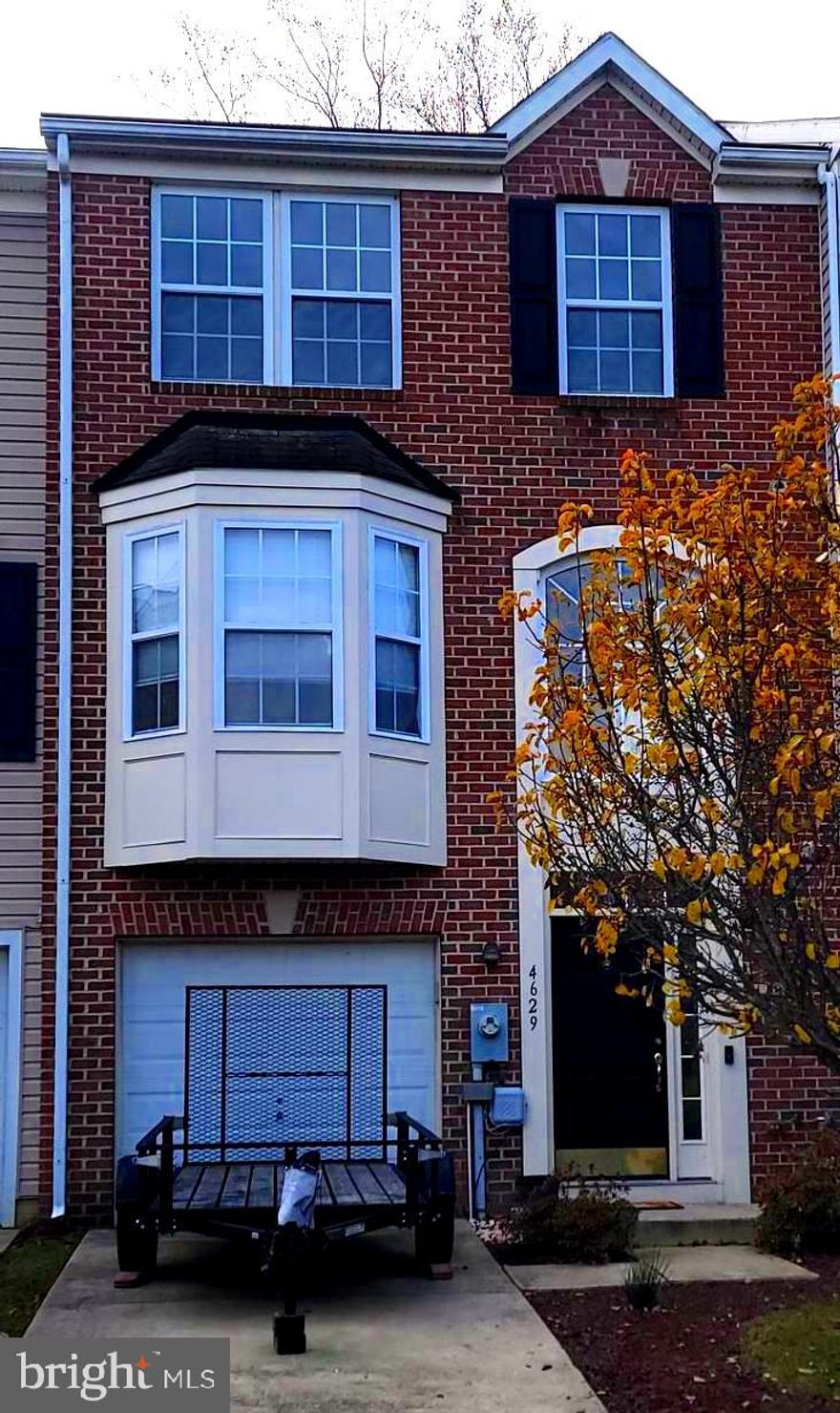 Welcome to 4629 Harrier Way!   This spacious 3 Bedroom Townhome is in the desirable Eagles Landing at Waters Edge Community.  As you enter the home, there is a large family room with a fireplace.  The laundry room as well as a powder room are located on the first level.  On the second level, you will find a nice sized kitchen that has a dining space perfect for entertaining.  There is also an open and spacious living room with wood floors and another partial bathroom.  Behind the kitchen is a living space with access to the deck that could serve as an office, formal dining room, or play area. The possibilities are endless!  The third level boasts 3 bedrooms.  The bright primary bedroom has its own bathroom with jetted soaking tub and separate shower.  This room has a great view of the backyard and open wooded area.  The main hallway bathroom has an updated vanity and tiled floors.  The 2 secondary bedrooms are sized well, and both have spacious closets.  This home is conveniently located close to shopping, restaurants, and has easy access to I-95.  This home is waiting for its new owners!