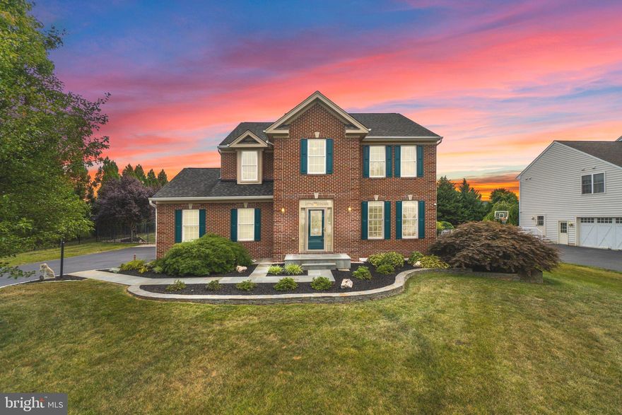 OPEN HOUSE CANCELED. Discover your dream home in the highly sought-after Royal Oaks of New Market neighborhood. This stunning property boasts 4 bedrooms, 2.5 bathrooms, and a spectacular, expansive lot and is conveniently located within walking distance to downtown New Market and top-rated schools. Enter on the main level featuring hardwood flooring, complemented by elegant crown molding and an artistic 9-foot-tall gas fireplace surround. The kitchen is a chef's delight with Jennair appliances, including double wall convection ovens and a gas range. The exterior is equally impressive, featuring a flagstone front walkway and a short front wall, beautifully tailoring the professional landscaping. Enjoy relaxing on the lovely covered porch overlooking the backyard, which includes a large 20 x 10 shed and is securely enclosed with a 5-foot-tall black aluminum fence. Take advantage of the spacious unfinished walk-out basement, offering endless possibilities for customization. For ultimate convenience, the home includes a full house backup Generac generator and a comprehensive security system. Recent updates include a new roof, hot water heater, and HVAC systems with Polar Ionization Units, all professionally serviced biannually. Don’t miss your chance to own this exceptional property. Schedule a showing today!