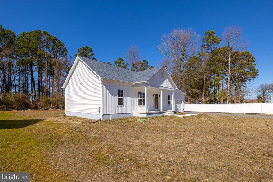 Wow, what a deal! Major price improvement to $299,900 for this NEW CONSTRUCTION home in the beautiful Glebe Harbor - Cabin Point neighborhood! No wait - 349 Huntsman Way is 100% complete and ready for you! This brand NEW construction is the perfect mix of style and comfort with 3 bedrooms, 2 full bathrooms, a 2 car garage, and a separate laundry room! Featuring high-quality finishes: granite counters, all wood cabinetry, waterproof LVP floors, finished garage with automatic garage door opener, CertainTeed roof shingles, a conditioned and encapsulated crawl space, a concrete front porch, and GE stainless steel appliances. Enjoy the outdoors with a generous pressure treated wood deck overlooking the peaceful backyard. Embrace the tranquility of this beachy waterfront community! Agent related to Owner. Bring all reasonable offers!