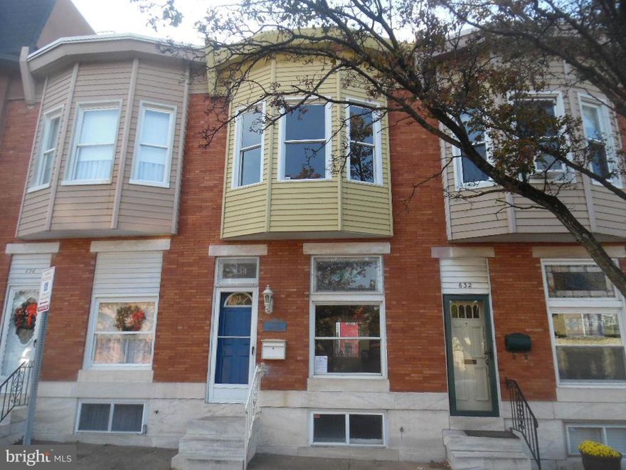Wonderful chance to own this Fannie Mae home in Baltimore city! Enjoy nice room sizes, separate dining room and a fenced in back yard! Use the finished basement for extra living space or added storage space. A convenient location, just minutes from downtown Baltimore!