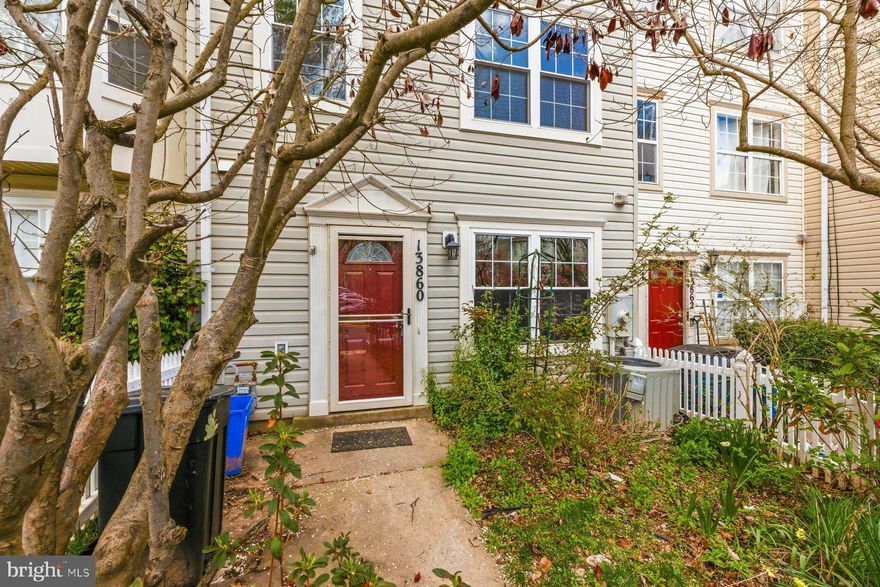 Newly refreshed and move-in ready 2BR/2BA Townhome located in the quiet community of Germantown Estates  Park just steps from the picket fenced front yard with a shade tree and shrubs, and the door to your forever home.  Step into a home with a freshly painted interior, plenty of natural light, hardwood floors, new carpeting, and three floors of living space.  The main floor offers a spacious living room and an eat-in kitchen.  The kitchen features ample cabinets with a separate pantry closet, stainless steel appliances, a stainless sink under a pass through into the living room ideal when entertaining, and a spacious dining area with chair rail moldings.  On the second floor is the spacious secondary bedroom, which features two closets (one walk-in), a full bath, and a laundry and utility room.  The third floor is reserved for the homeowner, step into a grand sized room with a private en suite and a large walk-in closet. This move-in-ready home is ideal for any new homeowner, and is located near shopping, restaurants, and commuter routes.