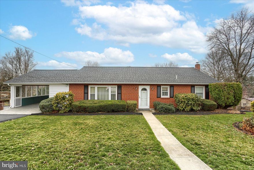If you are thinking of "right-sizing"-this may be the home for you!  This lovely ranch style home is in a super convenient location yet, offers a rural atmosphere/setting.  When you drive up to the property, you know that it has been well cared for!  The carport boasting stamped concrete, can be closed for a screened patio when doing your outdoor entertaining in the spring/summer/fall.  Easy access to the kitchen offering tile floors and eat in space.  The living room is very spacious and offers the traditional openness.  Finishing out this level is the dining room (seller converted a bedroom to make this lovely room) and the 2 other spacious bedrooms with the traditional tile bath with built-in storage.  Please note-seller states that there is hardwood flooring under the carpets in living room/dining room/hall and bedrooms.  There is also a walk up attic from the kitchen.  Let's go downstairs to check out the finished living space there!  An open concept, corner gas fireplace and wet bar-carpeting to keep it cozy, a powder room for convenience too! The utility room offers space for the laundry and houses space to do crafts  and store items.  The workshop area is where the well pump is (you still have well water to use for outside),  a built-in table and peg board to store things and tinker around to do the "fixit" stuff!  You can go out to the backyard from here and enjoy the beauty and open fields and make your way to the storage shed and burning barrel-WOW, old time memories!  This property is not just a house; it’s a place to call home.  Schedule your appointment to view today.