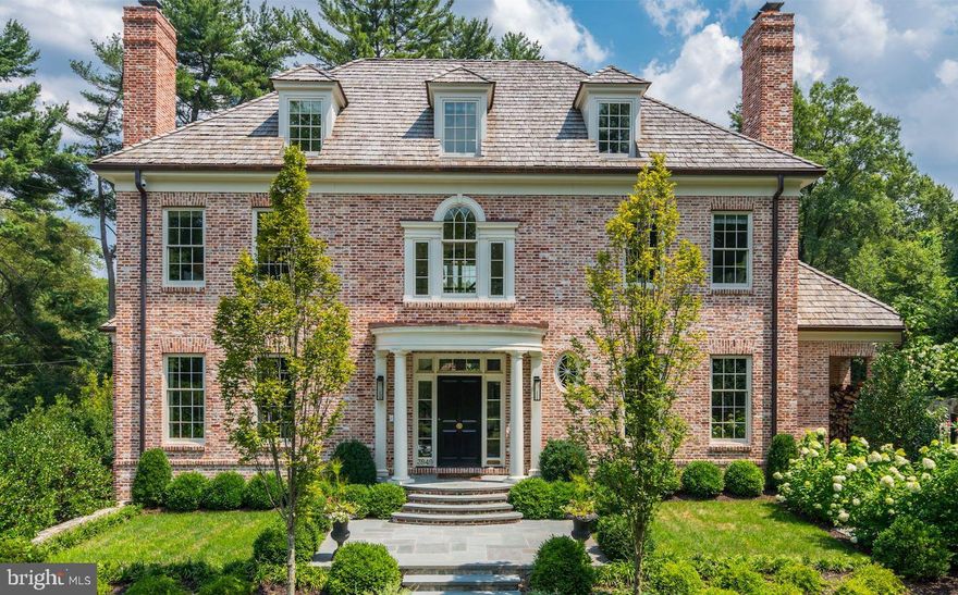 Perfectly rested on over half an acre in Spring Valley, 3949 52nd Street NW is a statement showpiece that sets a new standard in sophistication and elegance. A joint endeavor of love and impeccable vision, top builder Richard Zantzinger and Barnes Vanze Architects dovetail timeless design with high quality craftsmanship. Complete with the beloved finishes presented by Celerie Kemble, this spectacular residence captures your attention with its perfectly proportioned rooms, thoughtful use of space, and notable finishes. Serene outdoor space awaits with a sun-filled Patio that flows through a pretty hydrangea garden to the In-Ground Pool. With a handsome stone retaining walls surrounded by manicured landscaping, the level and private yard beckons you to enjoy a warm afternoon outdoors