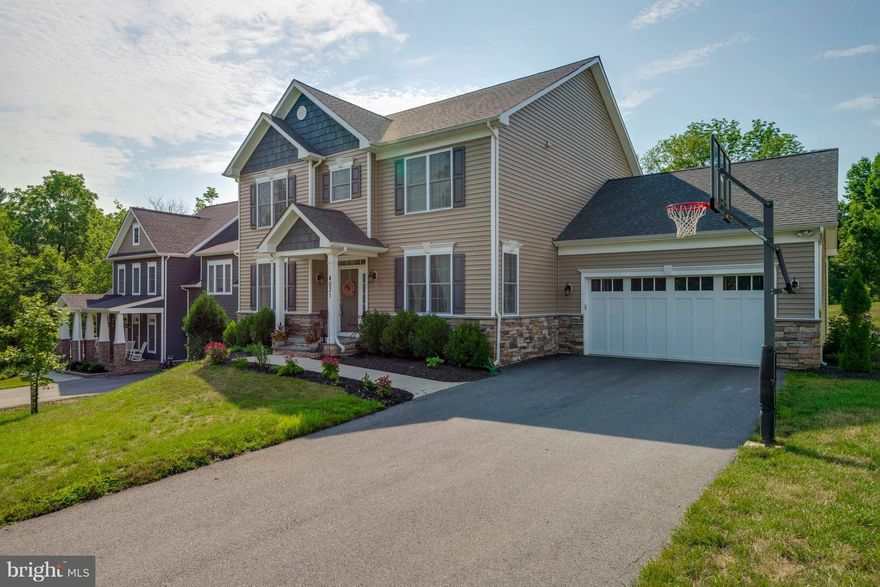 Rare opportunity! Custom built home that you will love to call yours! Attention to detail from top to bottom! Open floor plan. 1st floor library, great room, brilliant kitchen, mud room, potential wet bar butlers pantry. Fabulous upper level with huge master suite, princess suite, and 2 other bedrooms. Lower level brand new with great play area, walkout, guest bed, walk out to patio/fire pit! Deck