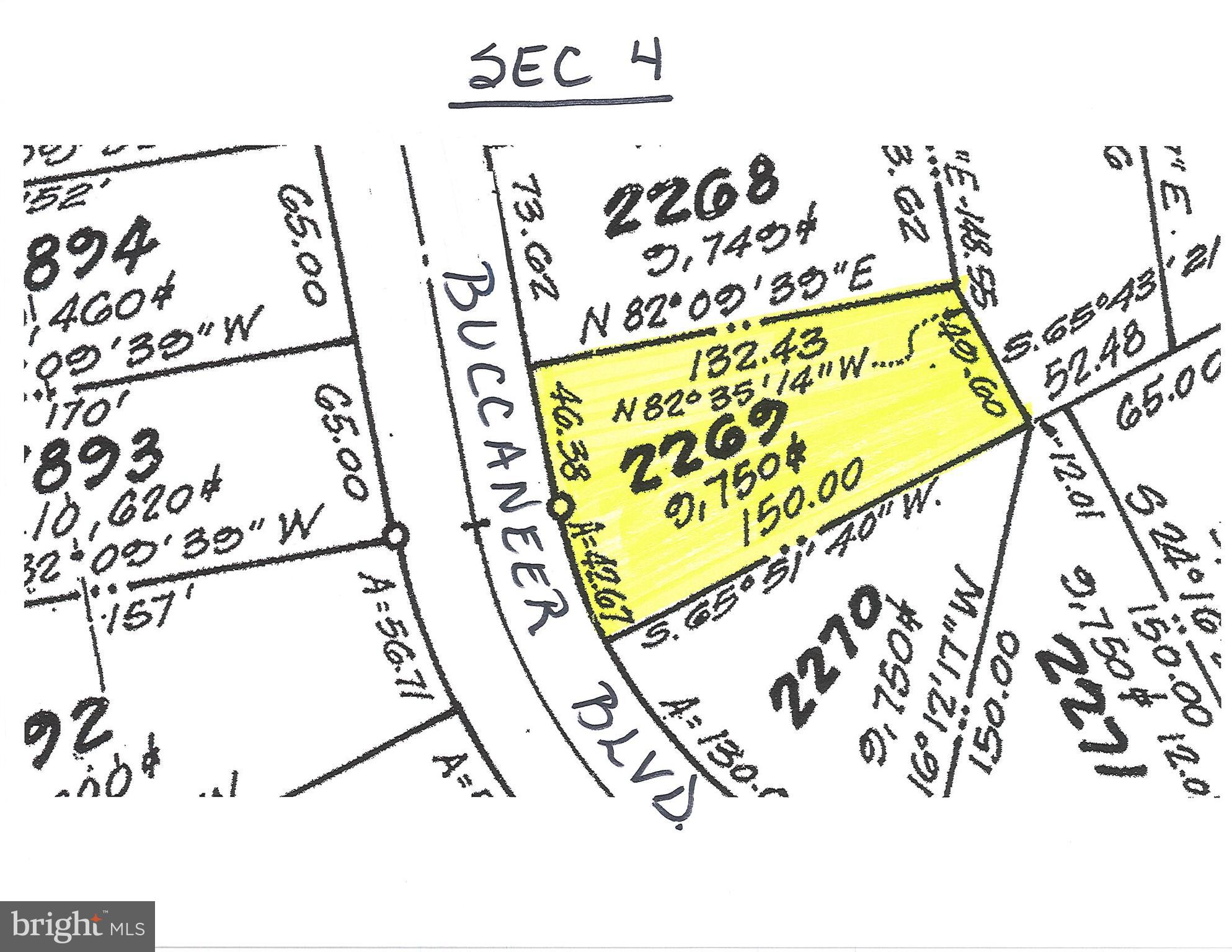 CAPTAIN'S COVE - Land