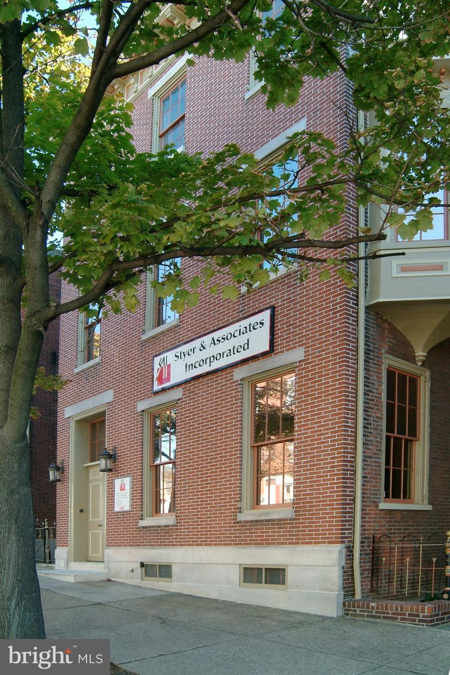 This is being sold with 414 Dekalb St PAMC2147388

Class A Office Space | 2 Combined Buildings + Private Parking Lot | 6,702 SF Rentable + 3,763 SF Storage

An exceptional opportunity to own two seamlessly joined, fully renovated commercial buildings in the heart of Norristown — just steps from the Montgomery County Courthouse. Perfectly situated for legal, financial, and professional services, this rare and elegant property offers nearly 10,500 total square feet of usable space, including 6,702 SF of finished rentable space and 3,763 SF of additional storage.

Originally renovated in 2000, no detail was spared in blending modern infrastructure with classic architectural charm. The buildings feature:

Private rear parking lot and street parking along DeKalb St (Route 202)

Four-zone HVAC plus 2 split systems for efficient heating and cooling

Five restrooms, including two with showers, and laundry hookups

Two kitchens, one with dishwasher and coffee station

Boardroom with seating for 14, featuring restored brass light fixtures and faux-finished walls

Library with full wall-to-wall custom millwork

Four fireplaces, high ceilings, and detailed moldings throughout

Exterior lighting on timers, including pole lights in the parking area

Security system centrally monitored for fire and theft

Cable/internet ready for Comcast and Verizon FIOS

Located less than 1 block from the Montgomery County Courthouse, this location is a prime choice for attorneys, accountants, title agencies, financial firms, consultants, tech startups, and more.

Whether you’re expanding your operations or looking to elevate your brand with a one-of-a-kind office environment, 412–414 DeKalb Street delivers a rare combination of prestige, convenience, and move-in ready functionality.

Usage: Office, Legal, Financial, Tech, Consulting, Marketing, Insurance, Management, Sales, and more.