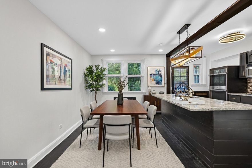 This colonial townhouse has the kind of character that immediately draws you in. Set on a quiet street in Irvington with quick access to the energy of downtown Baltimore, BWI, and major train lines, it offers the best of both haven and connection.
Step through the door and you’ll notice the warmth right away, luxury vinyl plank flooring stretches across the main level, tying the spaces together with a clean, modern edge. The kitchen stands at the center, designed for both ease and enjoyment. With its dine-in island, updated appliances, and generous counter space, it’s a spot that naturally gathers people, whether for quick mornings or long evenings over food and conversation.
Upstairs, three light-filled bedrooms offer private escapes, while two thoughtfully updated bathrooms blend style with everyday function. Downstairs, the finished basement opens the door to possibility: a creative workspace, a lounge for movie nights, or simply extra room to unwind.
Out back, the yard feels like a blank canvas. Picture quiet mornings with coffee, summer evenings with the grill going, or carving out your own green space.
The location adds another layer of appeal. Parks and trails like Daisy Field and Leakin Park are nearby, giving you access to nature whenever you need it. Commuting is easy with bus routes close at hand, while local dining, shopping, and a highly rated library are all part of the neighborhood rhythm of Irvington.
This home offers more than square footage, it offers a way of living that blends history, comfort, and convenience, all in one of Baltimore’s most accessible settings.