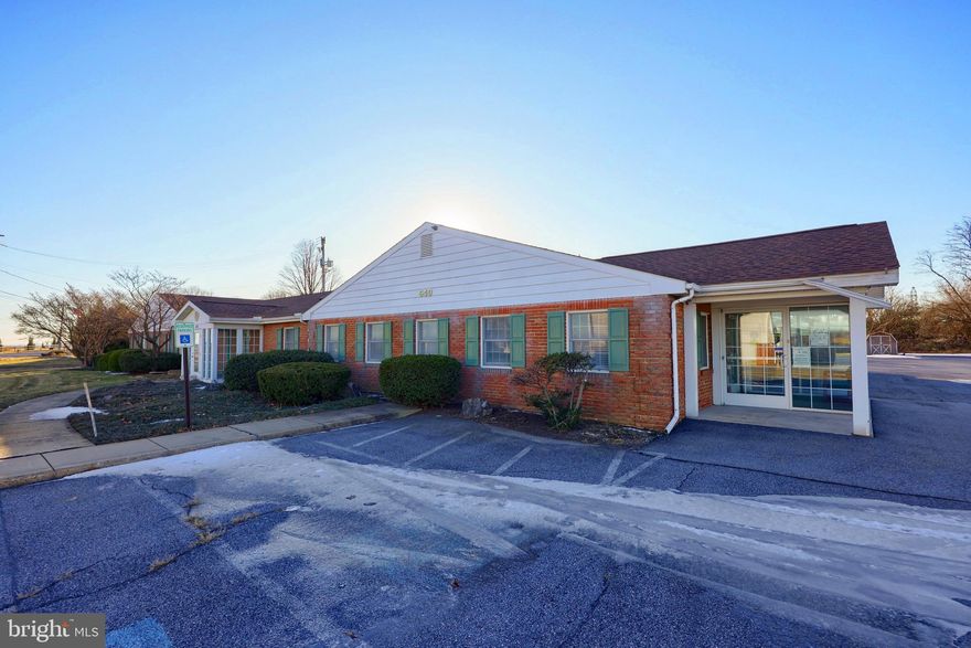 7,501 sf for sale or lease in medical office building in Manheim Township. Can be demised into three suites (3,120 sf, 2800 sf, and 1,581 sf) with separate entrances. Approx. 45 parking spaces on site. Easy access to Routes 501, 272, and 222. 10 minutes from Route 30 via 222. Heavy power available for imaging and other medical equipment.