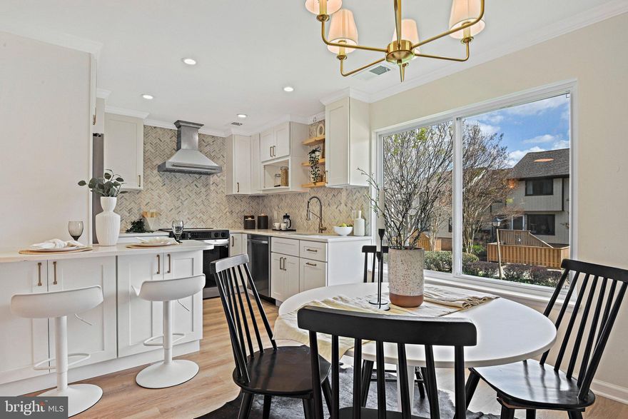 Stunning Fully Updated 3-Bedroom Townhouse-Style Condo in Prime McLean Location

Welcome to this beautifully renovated 3-bedroom, 1.5-bath,  top unit townhouse-style condo offering 1,138 square feet of thoughtfully designed living space in one of McLean’s most desirable locations, featuring modern finishes throughout.

Step inside to a bright and open layout enhanced by fresh paint and brand-new luxury vinyl plank flooring. The spacious living and dining areas are filled with natural light, creating an inviting setting for both everyday living and entertaining.

The completely updated kitchen is a standout feature, showcasing classic shaker-style cabinetry, quartz countertops, stainless steel appliances, wood shelving, and sleek champagne bronze hardware, delivering a timeless yet modern aesthetic.

The full bathroom and powder room have been tastefully renovated with contemporary, luxurious finishes. All three bedrooms are generously sized with ample closet space, and the full size, in-unit washer and dryer adds everyday convenience.

Ideally located just a short walk from the McLean Metro station, Capital One Center, and the premier shopping and dining destinations of Tysons Corner and Tysons Galleria. Enjoy easy access to I-66 and I-495, all within the highly sought-after McLean school pyramid.

This turnkey townhouse-style condo offers a rare opportunity to own a fully updated home in a prime, commuter-friendly location with low HOA fees.