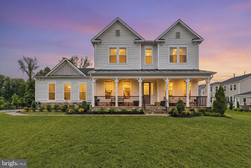 Welcome to 219 Idyllic Place SE in Leesburg, an exceptional luxury residence located in the sought-after Meadowbrook community. Built in 2022, this Timberneck Model built by Van Metre homes is offering over 6,300 square feet of beautifully finished living space, this stunning home sits on a private 0.45-acre homesite in a cul du sac and blends sophisticated design with everyday comfort. 

From the moment you arrive, the home’s elegant architecture and commanding presence set the tone for refined living. Inside, expansive open-concept living areas are filled with natural light and thoughtfully designed for both grand entertaining and relaxed daily living. The home features 4 spacious bedrooms, 4 full baths, and 1 half bath, along with a flowing floor plan that offers seamless transitions between formal and casual spaces. 

The gourmet kitchen anchors the main level and opens beautifully to inviting gathering spaces, while refined finishes and modern craftsmanship elevate every room. Upstairs, generously sized bedrooms provide privacy and comfort, including a luxurious primary suite designed as a true retreat.

The fully finished walk-out lower level expands the home’s living and entertaining possibilities, offering flexible space perfect for recreation, media, or guest accommodations.  Keep in mind, ***Finished bar area, exercise room, and extra room not included in tas assessed value***.   Step outside to enjoy peaceful outdoor living with a screened porch overlooking the spacious backyard, ideal for relaxing evenings or entertaining guests.   Also, Gym equipment and Sauna convey!!!

Additional highlights include a 3-car side-entry garage, beautifully landscaped surroundings, and access to Meadowbrook community amenities including a community pool. 

Perfectly positioned just minutes from the charm, dining, and shopping of historic downtown Leesburg, this remarkable home offers the rare combination of luxury, space, and convenience in one of Loudoun County’s most desirable locations.

Experience elevated living at its finest.