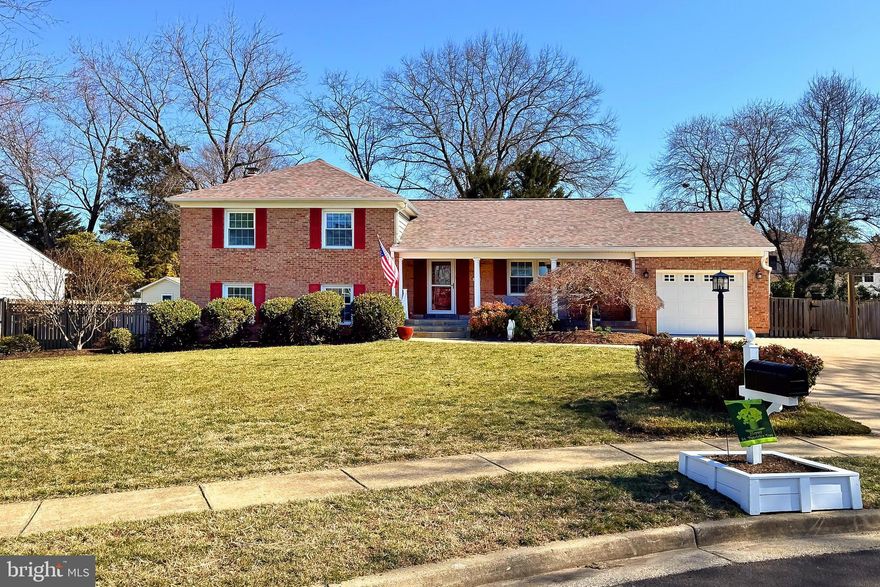 In order to be fair to all agents, the sellers  have set a deadline for any/all offers for 10 am Monday 3/10.  Will review on Monday afternoon. 

Looking for space, comfort, location and an absolutely turn key home with fabulous curb appeal?  Look no further!  With close to 3,000 square feet of finished living space, and tons of storage, this home offers the most ideal setting for growing families, with 5 bedrooms and  3 full baths on 4 finished levels.  Host friends as well as large family gatherings in the unrivaled outdoor space, with several idyllic venues for play and entertaining. The owners have spent considerable time, money and creativity over the years to not only maintain, but to tastefully update the entire home, leaving no detail overlooked.  Cul-de-sac safety and privacy are the icing on the cake, with room for play and of course, neighborhood block parties!

The expansive kitchen boasts quartz counters, tiled backsplash, stainless appliances, recessed lighting and open floor plan to formal living and dining rooms.  Step outside from the dining area via the slider to the oversized rear Trex deck, showcased by covered gazebo with built in swing.   Architecturally designed yard features a koi pond, relaxing seating area, and magnificent landscaping with brilliant warm weather colors.  Enjoy tv time, evening cocktails or morning coffee from the charming screened porch addition, with dual entry from the dining space and rear yard. 

The upper level hosts a large primary suite w/full updated bath, and an additional 2 bedrooms plus renovated hall bath.  The smaller of the 3 upper bedrooms functions perfectly as nursery, crafts room or work from home space.  Overhead attic space with pull down stairs, subflooring & insulation, serves as surplus storage setting.

The lower level opens into a sun filled family room, complete with gas fireplace, built-in cabinetry and slider to rear yard.  Two generously sized bedrooms and contemporary full bath provide ample space for family or overnight guests.  

With just a few steps down to the expansive basement level,  you will find true bonus space to hang out, entertain, work from home or let the kiddos play freely.  Contemporary barn door opens to the large laundry area complete with further storage opportunities.  

Private drive fits two cars and the fully finished garage can host a large vehicle while also offering tons of built-in shelving for your storage needs.  No carpet in home - so no cleaning worries! 

Major recent updates also include full roof replacement w/solar panels, (reducing your electric bill significantly), new vinyl siding, sump pump, neutral new paint colors throughout, new flooring, lighting, updated electrical box, garage enhancements, updated insulation in garage and home, baths, kitchen, windows/doors, perimeter drainage, and so much more!  This is a home for the years, with close proximity to Old Town, Pentagon, Ft. Belvoir, Kingstowne, Metro, major roadways, schools and more.   

Make this your forever home!