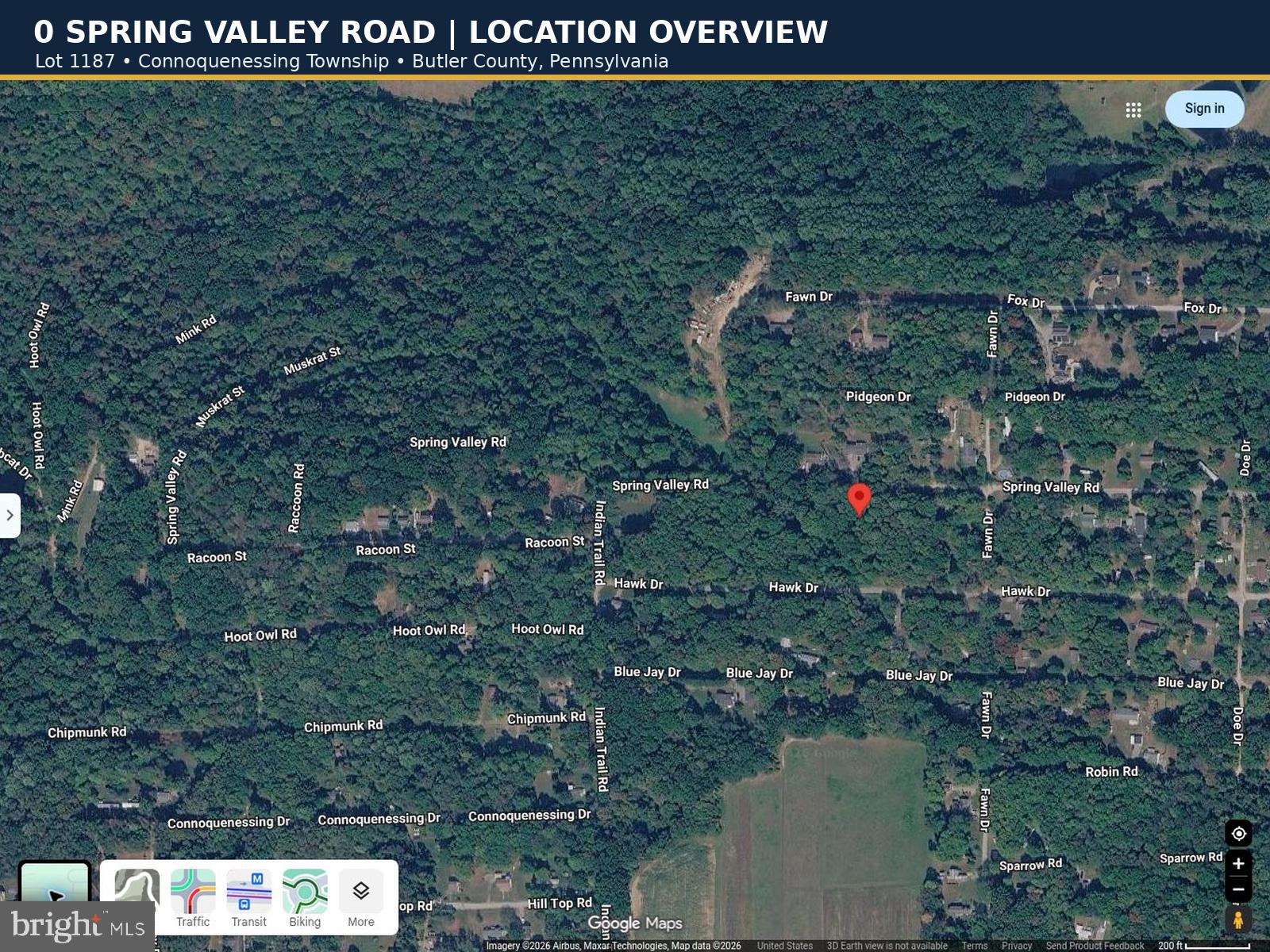 0 SPRING VALLEY RAOD