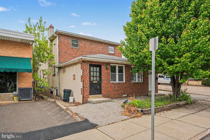 Triplex opportunity in downtown Oreland. First-floor efficiency unit was recently added after receiving zoning relief. New kitchen, bathroom and replacement windows. Side entrance leads to shared hallway. First floor unit has a good size Living Room / Dining Room combination. There are hardwood floors throughout. Updated kitchen with gas cooking. Second floor unit is currently a large one bedroom unit, but easily could be returned to a two-bedroom. The basement features laundry area, and storage units. Off-street parking in the rear. The property needs work, and the property is being sold in as-is condition.  Three gas water heaters. Three boilers. Three electrical meters. Tenants are long-time tenants on month-to-month leases and want to stay. 48 hours notice for all showings. No offer deadline at this time.