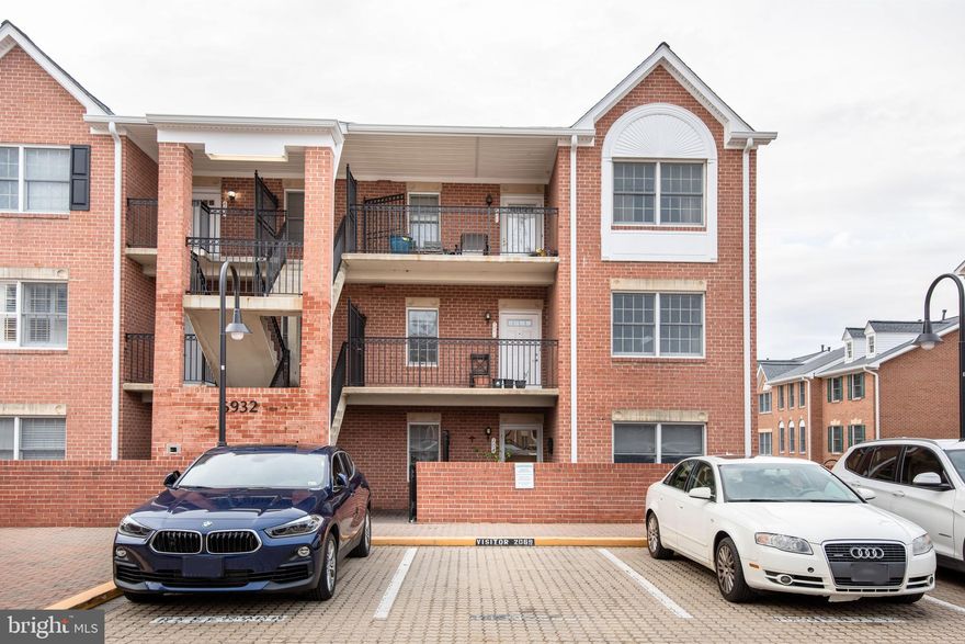 READY TO MOVE  IN  on 07/01/2025.     Beautiful 2 Bedroom, 2 full bath room unit in a very nice  community within walking distance to East Falls Church Metro .   Open floor plan.   Hardwood floor throughout ( floor in photo of bedroom was before hardwood floor installation).   Good size bedroom and bathroom.   Large kitchen with solid countertop.   Stainless steel appliances,  cozy gas fireplace, balcony with gate.   In unit laundry room.   Owner is moving out but some furniture such as bed/mattress, dinner table, chair can be remained for tenant to use if tenant need.  Two assigned covered parking spaces and one visitor parking tag.    Walking distance to Metro station.  Located right on W&OD biking trail. Walk to nearby restaurants, minutes to Falls Church City.   One Metro stop from bustling Ballston and Tyson's.  Super easy commute via 66 to Tyson's, Vienna, Mosaic District and DC.  Rent includes water.   Tenant only need to pay electricity and gas service.  Please refer to documents in the listing to submit rental application.