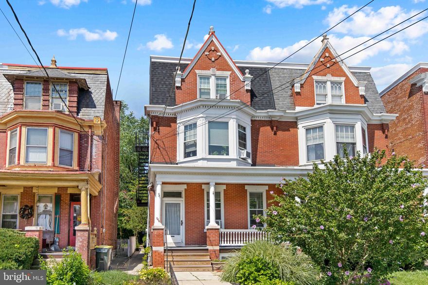 Prime Location! 2 bedroom apartment available on the first floor. Convenient location on College Ave in Lancaster, just blocks from F&M College, Buchanan Park, shops, restaurants, and more! You are welcomed by the front porch and once inside you are greeted by a large living room with hardwood floors and a fireplace with beautiful architectural detail.  This apartment has 2 carpeted bedrooms: one large and one smaller bedroom / office.  The closet in the smaller bedroom has another closet inside it!  There are many storage options in this apartment! The large eat-in kitchen sports upgraded cabinetry, stainless steel appliances, quartz countertops and vinyl flooring.  The back door leads to a deck that looks out on the quiet, shared, back yard.  There is even a small tree house!   $1,695/m rent includes: Heat, Hot water, water, sewer, trash. Tenant Pays Electric and internet/cable/phone. No Smoking. Cats ok. Dogs on a case by case basis. Pet deposit and pet rent apply. 1 year lease. Application fee is $38 per adult. Fee covers background and credit check. Credit score requirement - 680 or above. One month's security deposit. If credit is 650-680 then first and last month's rent plus security deposit. Monthly income requirement - steady job with at least $4,500/m. Available now.