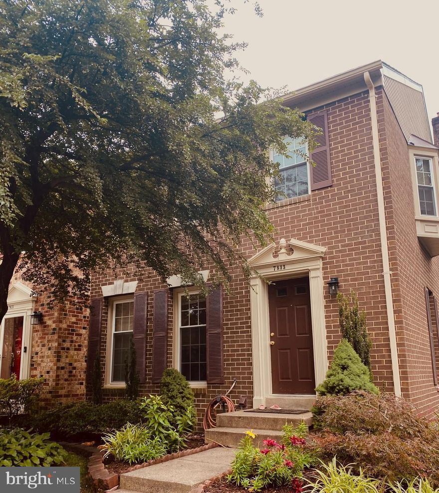 A perfect blend of style, space, and convenience, this stunning brick, three-level end-unit townhome in Annandale is just minutes from the Beltway, 7-Eleven, restaurants, and grocery stores. A swimming pool and basketball court, included in the HOA fees and just a short walk away. Many street parking spaces are available for guests. Upon entry, an upgraded half-bath is located to the right, leading into a spacious living area ideal for family gatherings and entertainment. Continuing through the back, a large kitchen adjacent to a generous dining room creates an inviting flow perfect for everyday living and special occasions. The upper-level features three generously sized bedrooms, including a master suite with a private bathroom and a spacious walk-in closet. The finished walkout lower level offers a versatile bonus room—perfect as a bedroom or study—and includes a full bathroom, a cozy fireplace, and sliding doors that open to an inviting back patio, ideal for relaxation and outdoor entertaining. Major Upgrades: HVAC system (2018), Range (2025/Brand New), Roof (2021), All new windows (2022), Bathrooms (2022), Dishwasher (2025/Brand New), and Fresh paint throughout ensure modern comfort, energy efficiency, and move-in readiness. Assigned Parking #1 & #2. This exceptional home truly has it all—schedule a viewing today!