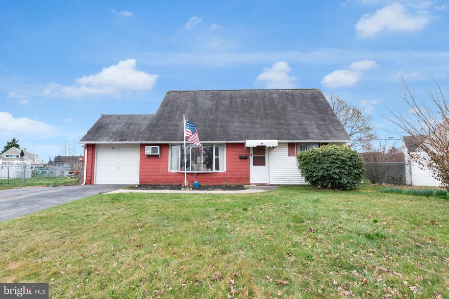 Welcome to this cozy gem of a home in Levittown featuring 3 bedrooms and 2 full bathrooms with a bonus upstairs room that could be your fourth bedroom if you just add a closet! There is 2,000 square feet of space in this home for relaxing and entertaining. As you walk into the living room you are greeted by the kitchen/dining area for all of your cooking needs. Walking towards the back of the home you will enjoy a second living space area that also has a separate laundry room for convenience. Outside features a spacious backyard perfect for outdoor gatherings. You will love the attached garage for your car and/or storage. Do not miss out on this opportunity and schedule your showing today!