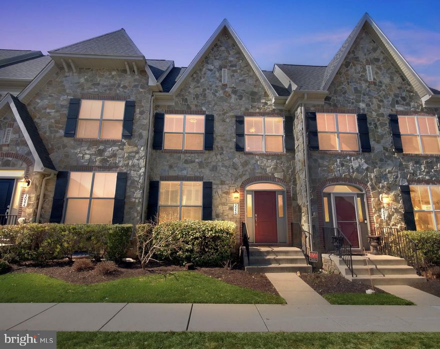Stunning WORMALD Chateau Amboise in Mill Island! 🏡✨
This stone-front townhome offers 3 finished levels, 3 bedrooms, 3.5 baths, and a detached 2-car garage. Enjoy 9-ft ceilings, hardwood floors, and a bright gourmet kitchen with 42" cabinets, granite countertops, and a large island. The sun-filled living room features a gas fireplace, perfect for cozy nights.
Upstairs, the owner’s suite boasts a walk-in closet and a luxury bath with double vanities, soaking tub, and tiled walk-in shower. Convenient full-size laundry completes this level. The finished lower level includes a rec room, full bath, and bar area—ideal for entertaining.
Venture  outside to a fenced backyard with garage access, and enjoy Worman's Mill amenities: pools, clubhouse, trails, and tennis courts. Just minutes to shops, Wegman's, restaurants, and major commuter routes.
Don’t wait—schedule your showing today!