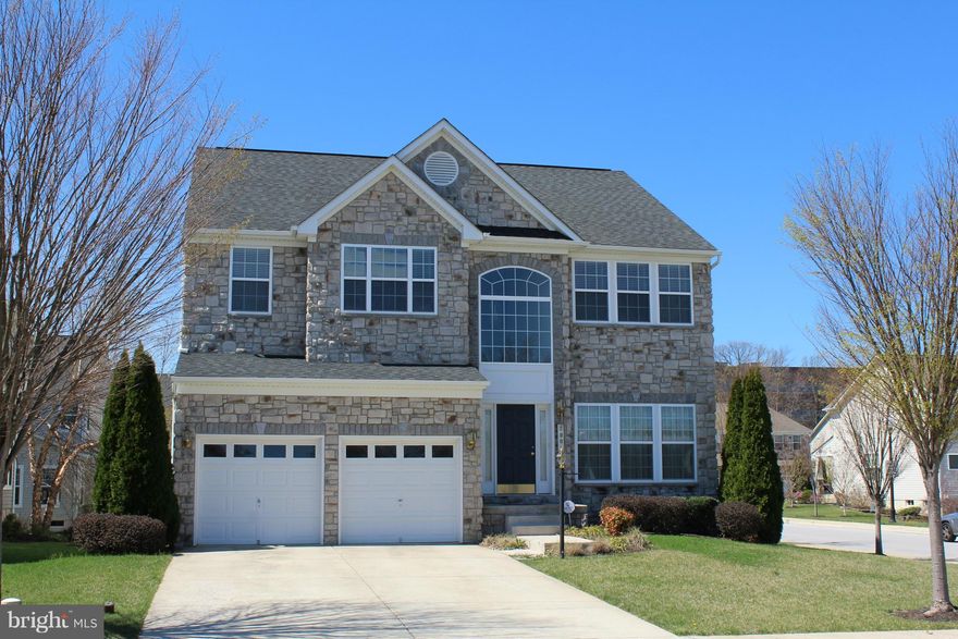 WOW! Large Colonial-5 Bedrooms, 4 Baths, Open Floor Plan, Gourmet Kitchen w/ Separate Dining, Family Room w/ Fireplace.  Living Room, Den/Office, Huge Master with Sitting Area.  Complete Full Finished Basement. 2 Car Garage. Community Offers Clubhouse and Pool & Walking Trail- Conveniently located and close distance to Downtown Annapolis, Balt., DC, & The Eastern Shore.  Available Now! Must See!