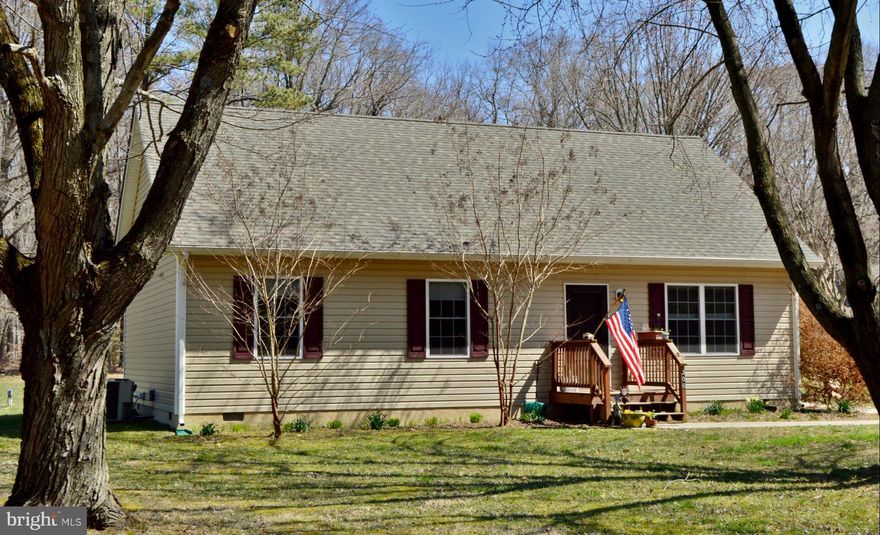 Country Living.... Well built rancher on 2+ acres surrounded by woods and lots of wildlife, 3 bedrooms, 2 baths, open eat-in kitchen with island, spacious master with full bath, also an additional 500 sq ft. unfinished space (could be another bedroom, rec room or loft area).  Owner has found home of choice, motivated seller....