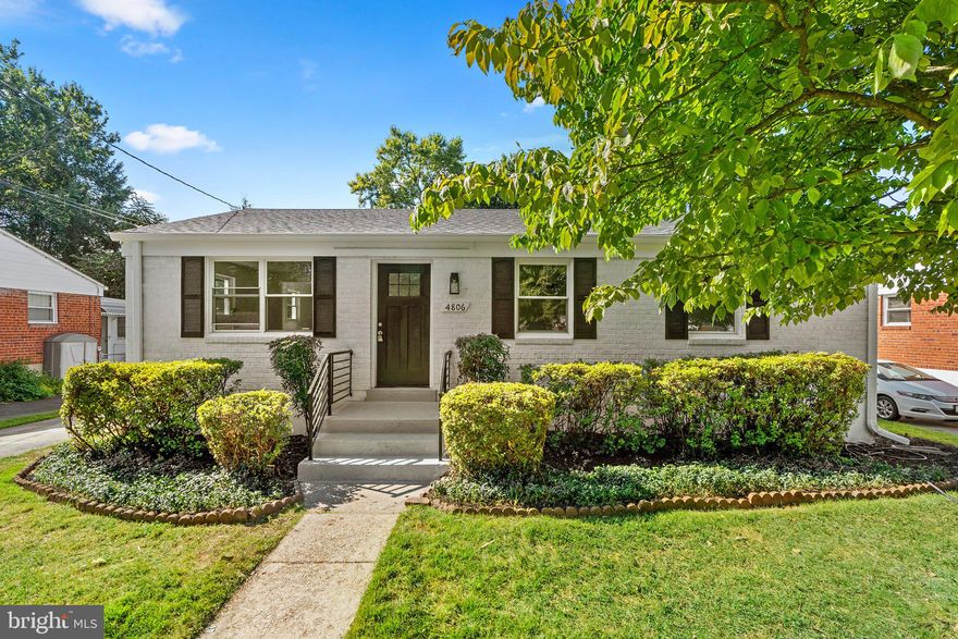 Welcome to 4806 Oxbow Road, a fully renovated home located in highly desirable neighborhood of Randolph Hills! This home is gorgeous and upgraded to today’s tastes and is sure to delight. Notice the excellent curb appeal as you approach this home. Upon entering you will notice the light filled interior. The entire home has new luxury vinyl floors which are life proof. The main level has a living room that opens to an amazing eat-in kitchen that is sure to inspire budding chefs. The kitchen features upgraded quartz counter tops, new high-end cabinetry and a design that allows sitting on counter tops – that is convenient for day to day living as well as entertaining. Brand-new stainless-steel appliances will make cooking a breeze. The main levels has three bedrooms and a newly renovated full bath. There is access to the private fenced backyard from the kitchen, leading to a deck and a flat backyard that is perfect for enjoying the outdoors. The fully finished lower level offers a cozy area for a recreation area, a bonus room/den, and an updated full bath. Don’t miss the wet bar that is perfect for entertaining. There is a laundry and a utility room as well. New doors, hardware, light fixtures, kitchen, baths, floors, landscaping, front railing - Too many upgrades to list! The large driveway can comfortably fit multiple cars plus ample street parking. No HOA! Enjoy easy access to Rock Creek Park, both Metro and MARC stations, 355, 270, 495 making this a commuter’s dream. Hurry, schedule your showing today.