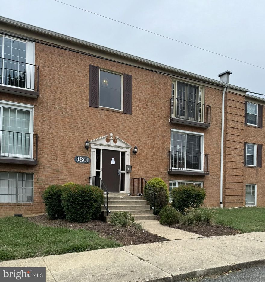 Welcome to 3801 Swann Rd #204, a charming and inviting residence nestled in the heart of Suitland, Maryland.   The  home features a large living room, full size dining area and separate full size kitchen.  A light filled living room with a sliding door which opens to a Juliet balcony, for your urban style garden.   The bedroom is a generous size, also light filled and carpeted.   The full bath is nestled between the bedroom and the living room, there is additional storage in the utility closet and separate linen closet.   This home is perfect for those who value both convenience and tranquility. Located just minutes from major highways, your commute will be a breeze whether you're heading to downtown D.C. or the surrounding areas. For those who prefer public transportation, the Suitland Metro Station is just a short drive away, making city access easy and stress-free.
Nature lovers will appreciate the nearby parks.   Enjoy leisurely walks through the scenic neighborhood or explore the lush green spaces that dot the area.
 3801 Swann Rd is a delightful place to call either your stress free home or as a first time investor looking for a rental property.