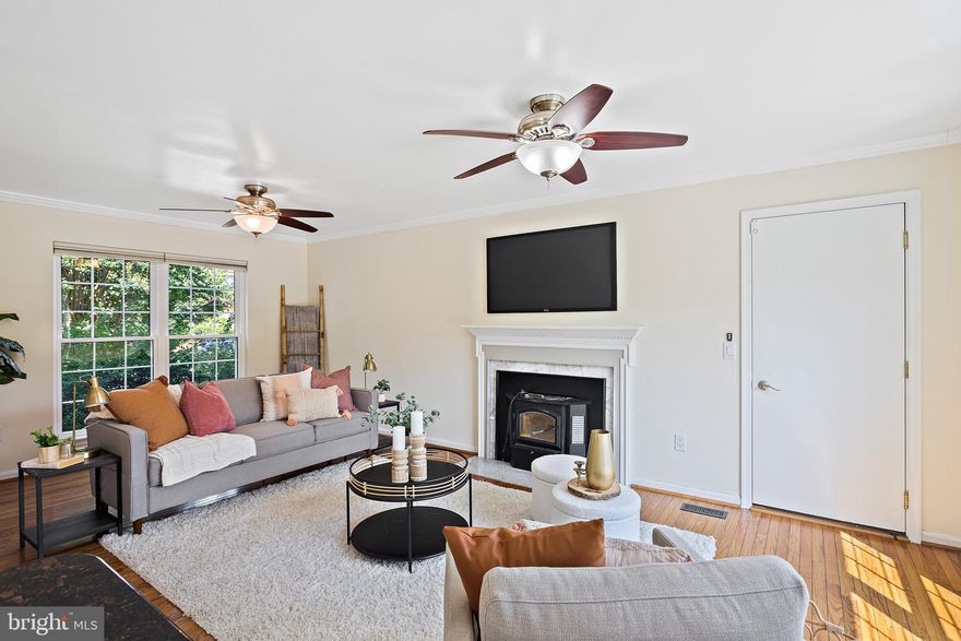 Welcome to 1768 Lasalle Place, a gorgeous corner lot, located in The Provinces in Severn, MD! As you step into the foyer, you'll be greeted by beautiful hardwood flooring that extends throughout most of the main level. The dining room features built-ins, perfect for extra storage needs while providing a touch of elegance. The breakfast nook, with its abundance of windows and charming bay window, floods the space with natural light, creating a warm and inviting atmosphere. The gourmet kitchen is a chef's dream, boasting granite counters, a breakfast bar, gas cooktop, stainless steel appliances including a stainless-steel hood, and a gorgeous backsplash. Adjacent to the kitchen, you'll find another niche for a table in front of glass sliders that lead to the rear yard. The living room, conveniently located off the kitchen, features a cozy fireplace and ceiling fans, making it an ideal spot for relaxation. The upper level is home to a luxurious primary ensuite, complete with built-ins, a ceiling fan, and an attached bath featuring an oversized vanity, a step-in shower with attractive tile surround, and a rainfall shower head with an impressive shower system. Three additional bedroom retreats, all with hardwood flooring, ceiling fans, and double door closets, provide ample space for family or guests. A full bath with a tub-shower and a linen closet adds to the convenience of this level. The lower level offers a versatile recreation room with carpeting, recessed lighting, and an additional kitchenette equipped with a refrigerator, sink, and built-in cooktop. Another full bath with a step-in shower and a bonus room with closet space can easily serve as a potential 5th bedroom. The laundry area is also located on this level for added convenience. The rear yard is an entertainer's paradise, featuring an in-ground pool and a large patio with storage options. The patio as well as stone retaining walls add to the beauty of the outdoor space. The property also includes a spacious two-car garage with an epoxy floor and built-in cabinets, providing plenty of storage and workspace. Located near commuter routes, and plenty of outdoor activities, this home is perfect for families. Don't miss the opportunity to make this exceptional property your new home – schedule your showing today!