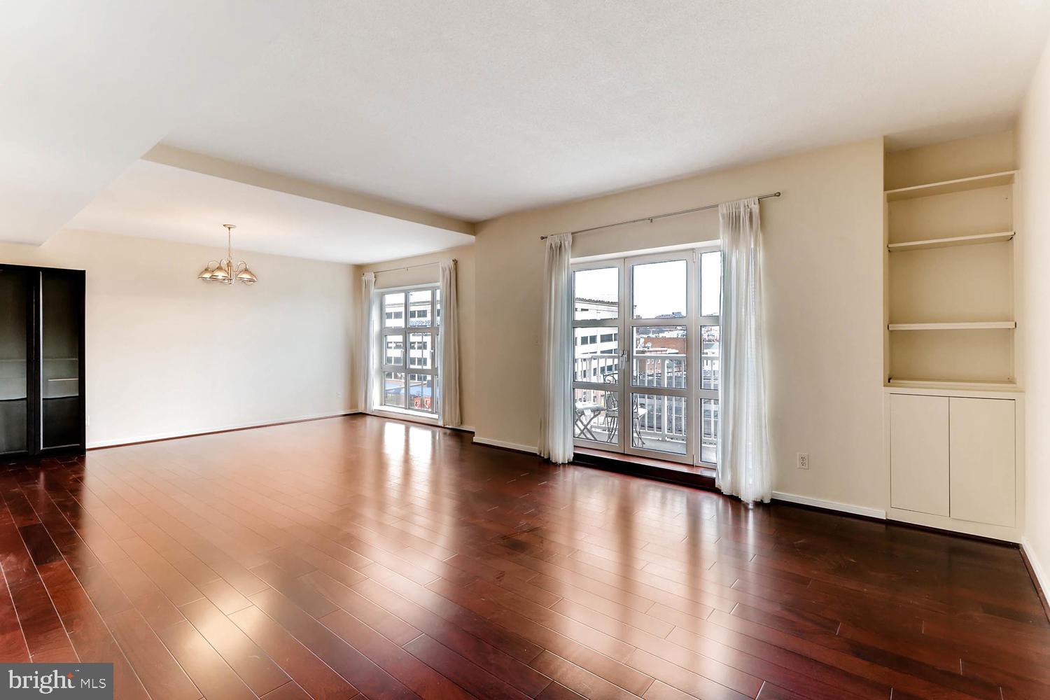 Wonderful opportunity to live in a full service building at a super price. This building boasts all that is wanted for City living, a fitness center open 24-7, indor heated pool and garage parking. Walk out your front door and be right on the Inner Harbor. Walk to the Aquarium and all the other Harbor sites or take a run or walk along the Baltimore Promenade. Over 1400sf of living space and 1 parking space, water, sewer is included.