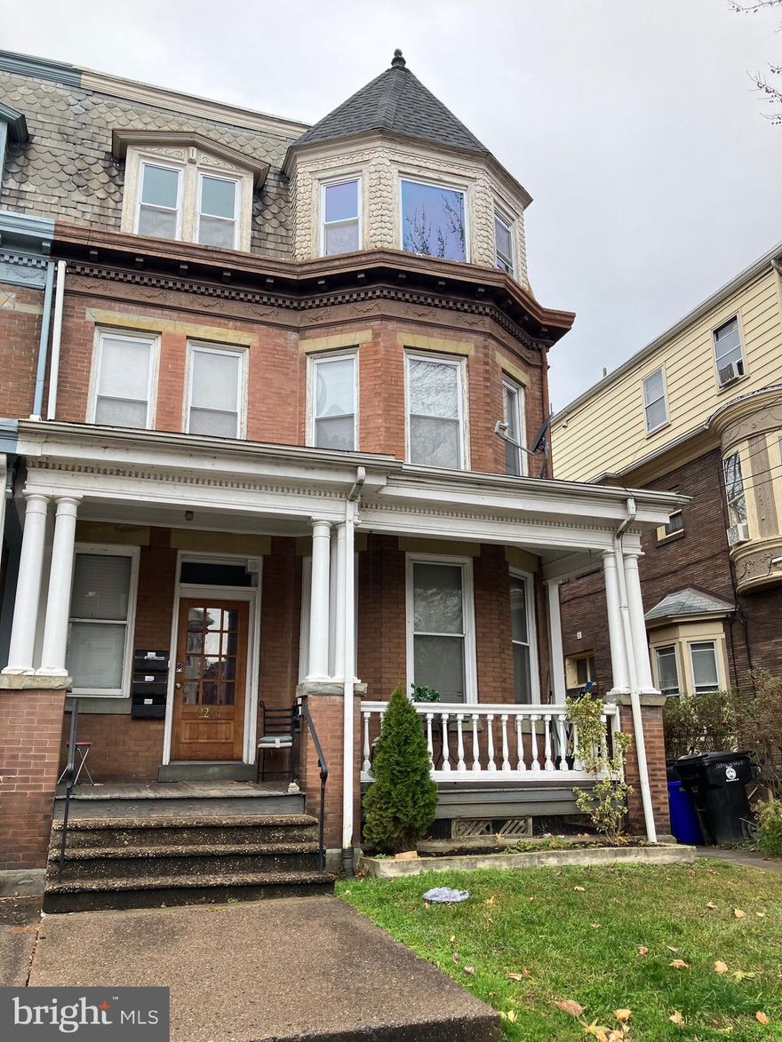 Welcome, investors, to this prime brick multifamily gem in Harrisburg! With two leased units and a vacant third-floor apartment, this property spells opportunity. The first-floor two-bedroom dazzles with high ceilings, hardwood floors, elegant pocket doors, a spacious kitchen with a walk-in pantry and an outdoor porch.  Upstairs, the second-floor two-bedroom boasts newer flooring, TWO living room areas, and a cozy office nook plus a balcony porch. The third-floor's one-bedroom unit, bathed in natural light, is perfect for an owner or a new tenant. Separate electric meters, a shared yard, ample off-street parking, and a stunning exterior facade seal the deal. Come see it for yourself!