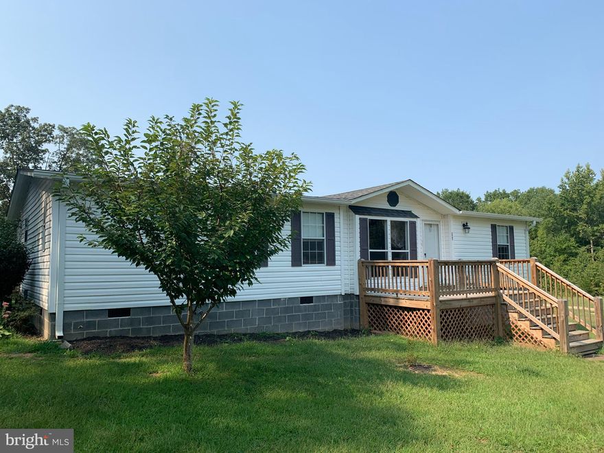 Back on the market at no fault of seller, financing fell through. Nice Rambler on a private lot, big kitchen, fireplace, all bedrooms have walk-in closets, new flooring, Roof and HVAC 6 years old, front & side decks 1 year old, pond, lots of open yard for gardening
