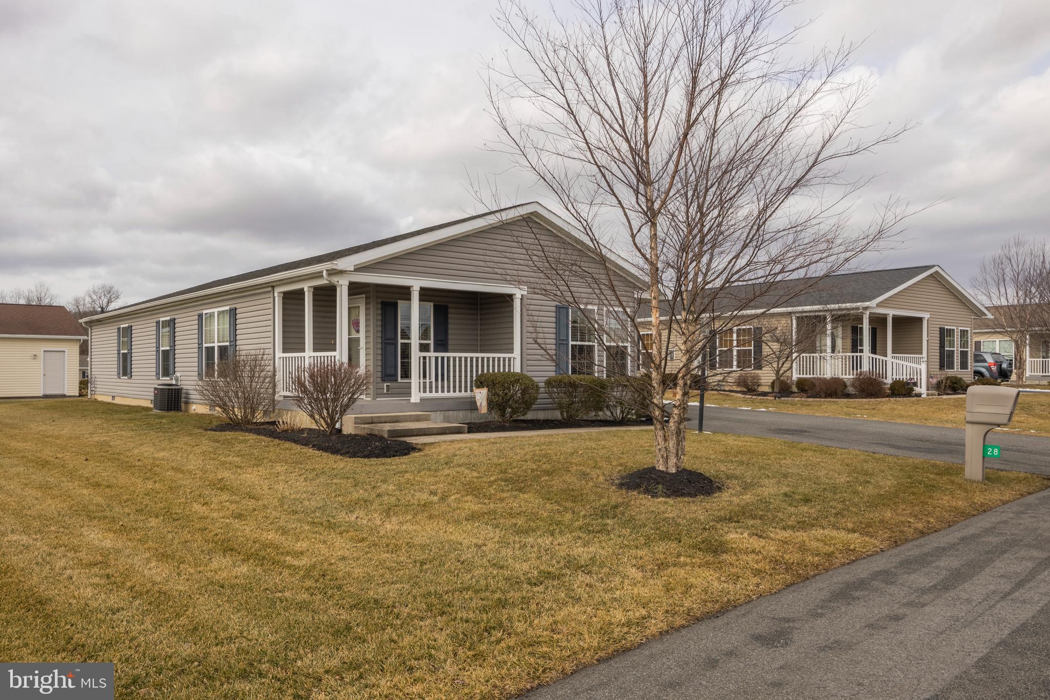 Welcome to 28 Wren Drive in the 55+ community of Spring Valley Village. This community offers a great community center where they host multiple events each month for the community members. There are also beautiful grounds, walking trails, and close proximity to shopping and public transportation. This home was immaculately maintained and you will feel as those you are walking into a new home. The kitchen is a baker's dream with plenty of cabinets and counter space. The living room is very spacious and optimal for any floor plan design. The main bedroom offers a nice walk-in closet and a large bathroom with a walk-in shower. For overnight guests, there is a separate bedroom and full bath. There is also an additional room that can be used as an office, den, or craft room. Thank you for your interest in our property.
Flex Room that can be used for a third bedroom, office or hobby room