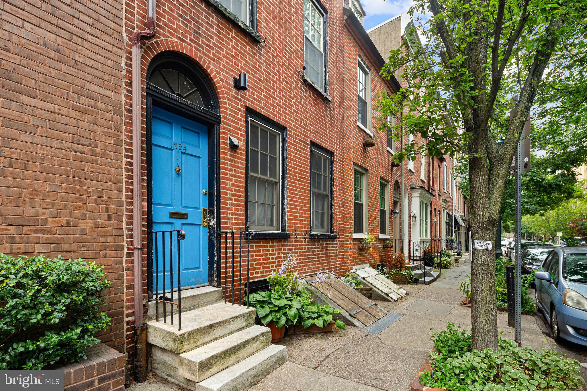 WASHINGTON SQ WEST. QUINTESSENTIAL HISTORIC HOME. Rare Renovation Opportunity. Family owned since 1958 and ready to be renovated as your Residence or a Multi-Family by right! Zoned RM-1. This home features 3 floors above grade level and 1 lower level with high ceilings suitable for a living space. Original & Historical interior details are ready to be brought back to life; original floors, exposed brick, fireplaces, with a yard larger than most in the neighborhood. The rear of the building can be expanded, is south-facing, and is flooded by natural light. This home is perfect for the next steward and to renew this classic home as a primary residence or as an investment (single-family or duplex). The location of this property is particularly notable. Washington Square West offers an attractive setting with its tree-lined avenues and convenient proximity to bistros, gourmet food shops, cafes, esteemed restaurants, and local pubs. Positioned within the theatre and antique districts and near the renowned 13th Street restaurant corridor, the area features classic row homes adorned with ivy, brick stoops, vibrant doors, and shuttered windows enhanced by potted plants. Close to both Jefferson & Penn Hospital employment centers and the central business district. This property presents a rare opportunity to restore one of Philadelphia's historically significant architectural landmarks to its original distinction. Property being sold As-is.