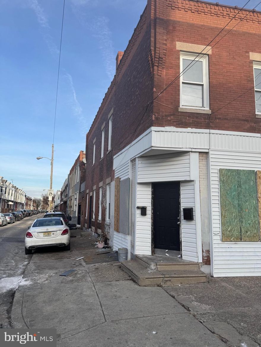 JUST HIT MARKET IN PORT RICHMOND!!!  Four bedroom one bath corner property with attached garage and a studio apartment. Great for an investor or homeowner looking to offset a mortgage with rental income.  Property to be sold As Is.  Seller requests use of Greater American Abstract for title.  $2500 deposit.
