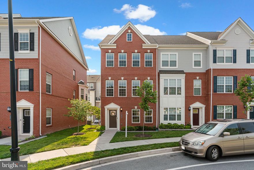 Celebrate Summer in your very own all brick Delacour at Blue Stream End of Row with fresh neutral paint, new carpet + padding, high ceilings, recessed lighting, and gorgeous east-west exposure! Hellooo versatile entry level Rec room + full bath + closet, which can easily be converted into a Guest Suite/Home office/Gym! Upstairs is the sun-lit open Gourmet Kitchen/Dining/Living trio featuring espresso cabinetry with stainless steel range hood, easy to maintain granite countertops, trendy backsplash, 36inch/5-burner gas cooktop, double wall oven, built-in microwave, French door refrigerator, organized pantry plus spacious deck and Powder Room for easy entertaining! Rest and recharge on the third in your very own Primary Suite with tray ceiling, walk-in closet, and 4-piece bath! Down the hall are two additional bedrooms, full tub shower, linen closet, and side by side Electrolux Laundry! All energy efficient appliances, including tankless water heater! Plenty of parking in 2-car rear load garage/driveway/unassigned street/lots! Enjoy good times at the tot lot/clubhouse/gym/dog park/jogging trail! Stay cool at the fenced in Community Pool! Howard County Public Schools! Nearby Target, Walmart, Costco, Trader Joe's, Giant, Harris Teeter, Wegman's, Home Depot, Lowes, and many more retail establishments/restaurants! Close to I-95, Route 100, Route 175, I-295, Route 32, Route 29, Fort Meade, BWI Airport, Rockburn Branch Park, Blandair Regional Park, Lake Elkhorn, Columbia Lakefront, The Mall in Columbia, Merriweather Post Pavilion, and Arundel Mills! See you soon!