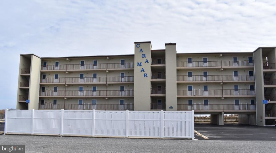 DIRECT OCEAN FRONT OPPORTUNITY with impressive views in a highly desirable North Ocean City!  This unit offers a fully renovated bathroom, renovated kitchen with granite countertops, glass tile backsplash. appliances, highend  Advantium microwave/conventional oven and portable cooktop for easy cooking. Murphy bed is very easy to set up, can be lifted with one finger and a sofa   allowing to sleep up to four. Custom built-in closet with ample storage. Spacious balcony overlooks the dunes and the ocean. Condo was never rented and kept in excellent condition throughout the years.Hurricane shutters, on demand hot water heater, central A/C and 2 ceiling fans, and a large storage room underneath the building for all of your beach supplies. Convenient on site laundry room. Building features include newer elevator, newer stairs, swimming pool and 24/7 on site resident manager. Rare low condo fees and taxes. Strong condo association and friendly neighbors. Walking distance to Northside Park, shopping and dining! As a bonus, enjoy unobstructed fireworks views from the bay side of the building.