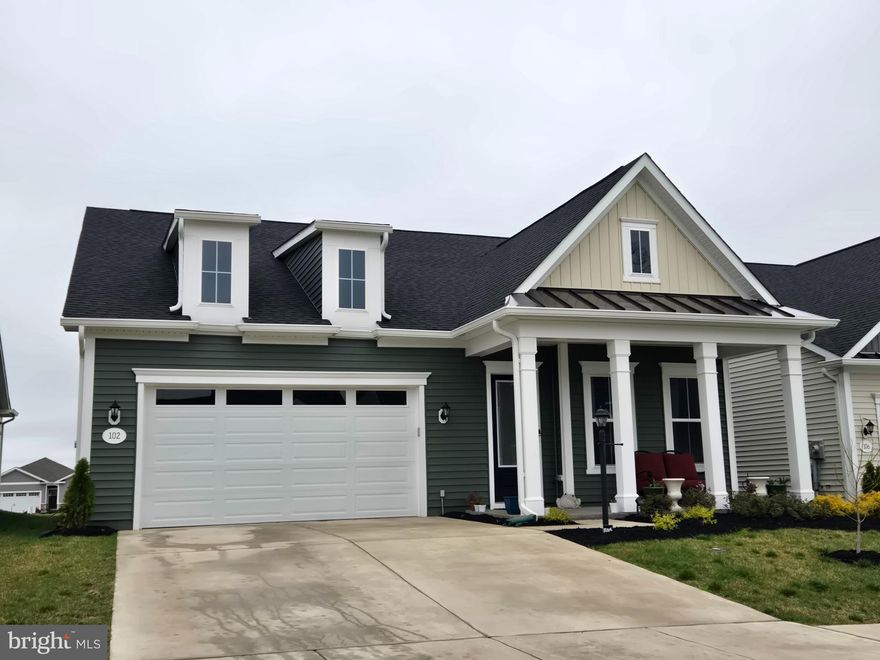 Welcome to 102 Woolgrass Lane in the Amblebrook community of Gettysburg.  This beautifully upgraded and meticulously maintained DRB  2 story Curator with three full bedrooms, three full baths, main and upper level  family rooms plus a main level Den/Office.  
Built in 2025, the owners have made a number of upgrades (see documents)
These improvements were completed after settlement and not included in the purchase price.
The home has been meticulously maintained with tasteful upgrades and decor.  
Relocation requirements make this beautiful home available without requiring the time or stress of building a new home and the related costs.  The owners have just gone through the one year shakedown of the property and had the builder address any issues (which were minor) This home offers luxury finishes, and exceptional indoor and outdoor living space.   Discover the beautiful interior featuring soaring 10-foot ceilings, a premium trim package with elegant crown molding, upgraded tile, and a stunning gourmet kitchen with upgraded cabinetry, quartz island countertop, double sink, over-cabinet lighting, and high-end appliances.  The kitchen  overlooks the main family room  highlighted by a centrally located gas fireplace.  A versatile flex room/office provides additional living space.  This home features a tankless water heater,  soft-closing cabinetry throughout, ceiling fans, fresh interior paint, additional landscaping, updated bathroom fixtures.  The sellers have contracted to extend the patio which can be enjoyed by the new owners.
Living in Amblebrook Gettysburg means access to resort-style amenities including a beautiful clubhouse, indoor and outdoor pools, fitness center, walking and biking trails.