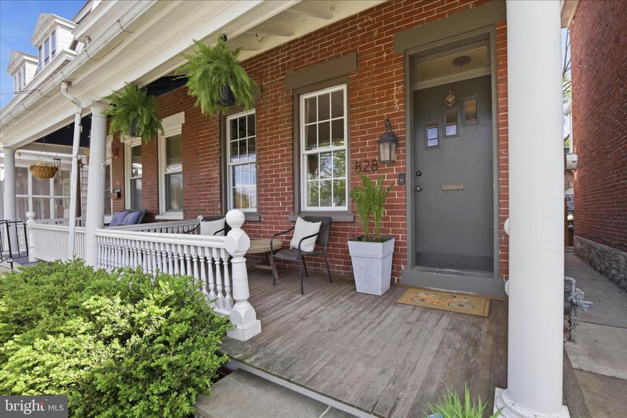 Don’t miss your chance to own this gorgeous artisan home, rich in character and quality craftsmanship throughout. Beautifully refinished hickory and pine floors, original trim work, and exposed brick create a warm, timeless feel, while abundant recessed lighting adds a modern touch.
The custom kitchen is both stylish and functional, featuring concrete countertops, ample cabinetry, and a seamless connection to the dining area.  
Upstairs, the second floor includes a spacious laundry area, two generously sized bedrooms, and a beautifully updated full bath. The third floor provides a versatile and private retreat.
Step outside to a large, fenced backyard offering a peaceful and private setting, ideal for gatherings or relaxing.
With its blend of historic charm, thoughtful updates, and inviting indoor-outdoor living spaces, this home is truly one of a kind! Do not wait, schedule your showing today.