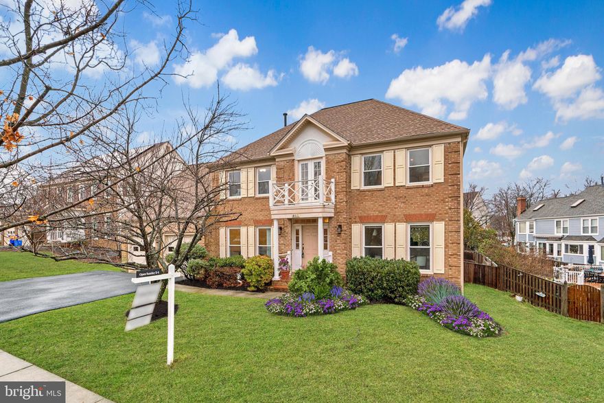 Unparalleled Value in Wootton Cluster! This stunning colonial home in the highly desirable Stonebridge community has been freshly painted and features new carpet in the living room, office, and second floor. The master bedroom now includes a brand-new French door that opens to a private deck for your personal retreat.

Step inside to a welcoming entrance foyer that leads to a secluded home office, an elegant living room, and a sun-drenched dining room with a bay window. The kitchen, renovated in 2021, boasts custom leathered granite countertops, stainless steel appliances, a breakfast bar, and a wet bar/coffee station with hardwood floors. It opens to a bright breakfast room with a designer chandelier and bay window, which flows into the dramatic family room with a vaulted skylit ceiling and gas fireplace. The space extends seamlessly to a large deck and fully fenced yard—perfect for outdoor entertaining.

Upstairs, the private primary suite offers a cozy sitting area, walk-in closet, private balcony, and a spa-inspired bathroom with dual vanities, a soaking tub, and a shower with designer tiles. The lower level provides a spacious recreation room, an exercise room, a full bath, storage, and a second home office.

Special features include replacement windows, a roof replaced around 2019, a 2-zone HVAC system (both units replaced in the last 7 years), and a new hot water heater. The community amenities include a pool, tennis courts, tot lots, and walking paths.