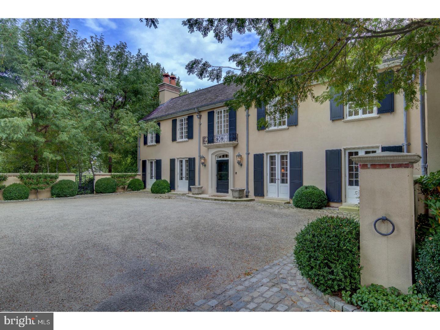 Stunning elegance describe this masterfully done French country estate. Sitting on 3 secluded acres in the heart of one of the most prestigious of neighborhoods this home has it all. Designed on the inside by renowned architect Peter Zimmerman and the outside by Charles Hess this home exudes sophistication but is also incredibly comfortable. Open all of the french doors and enjoy the breeze, have a dinner party under the pergola with the twinkly lights sparkling, take a midnight swim, or relax in the spa by the carriage house. There is plenty of space in this 8,000 sq foot beauty with 5 bedrooms and 5/4 bathrooms. There are coffered and latticework ceilings, stunning reclaimed pecan floors, lime stone fireplaces (7 of them), huge windows, radiant floor heating throughout, a heated garage, flag stone patios and gorgeous landscaping. The carriage house has a large entertaining space, 1/2 bath and 2nd floor bedroom and full bath. Really a perfect place for an additional office, guest house or game room. Architecturally stylish on the inside and one of kind vistas on the outside make this the perfect home