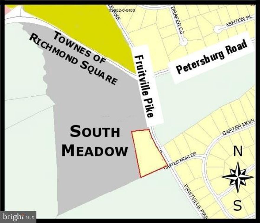 Building Lot.  Community offers walking trails, shopping and dining.