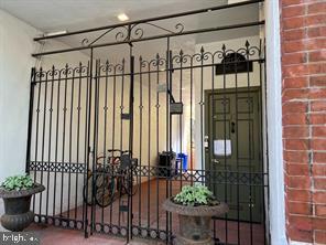 Welcome to Pinewood Court!!! This condominium is nestled off of beautiful Antique Row in the Washington Sq, West neighborhood. This Condo Development offers front gate security to a spacious & tranquil common court yard & nicely landscaped garden area. Unit 4 starts with a separate & private entrance leading to a foyer with several closets & stairway into Condo. This Condo offers LR & Dining Area w/”Juliet Balcony” giving you an incredible view of the garden below, excellent natural light year-round and the feeling of dining "alfresco" in the warmer months. The updated kitchen has granite counters, c/t backsplash & SS Appliances. The bedroom is spacious, has two large closets, two wide windows overlooking Pine Street below and is directly next to an updated 3pc. c/t bath. There is an additional closet in the bedroom that houses your high-efficiency washer/dryer and electric hot water heater. In addition, this Condo features hardwood floors, recessed lighting, central air, updated windows, and overhead storage closets. Tenant Occupied at $2100 per month. Don’t miss out on one of the most desirable & sought after areas in Philly!!!