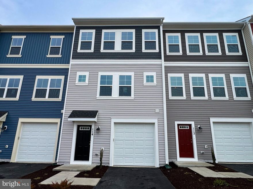 Brand New townhome with over 2,000 sq ft of living space, is ready for move in! With special financing and closing cost assistance available, there is no reason to wait to make this the next place you call home!
The kitchen its outfitted with a super island, admiral cabinetry, quartz counters, stainless steel appliances. Natural light flows through the kitchen into the family room.  Deck off of the kitchen is the perfect retreat! 
Head up the staircase to the upper level to the primary suite with a large walk-in closet and ensuite. Additionally, there are two secondary bedrooms, a full bath, and a conveniently located laundry area. The finished lower level offers a rec room and powder room expanding your living space.
Located in Snowden Bridge, a premier master-planned community with exceptional amenities including a swimming pool, pirate water park, indoor sportsplex, community park, fenced in dog park, and playground. In addition, there is a bike track, walking trails, and a picnic pavilion. You won’t have to leave to have fun, but when you do, you’re just minutes from all the convenience and entertainment around Winchester.