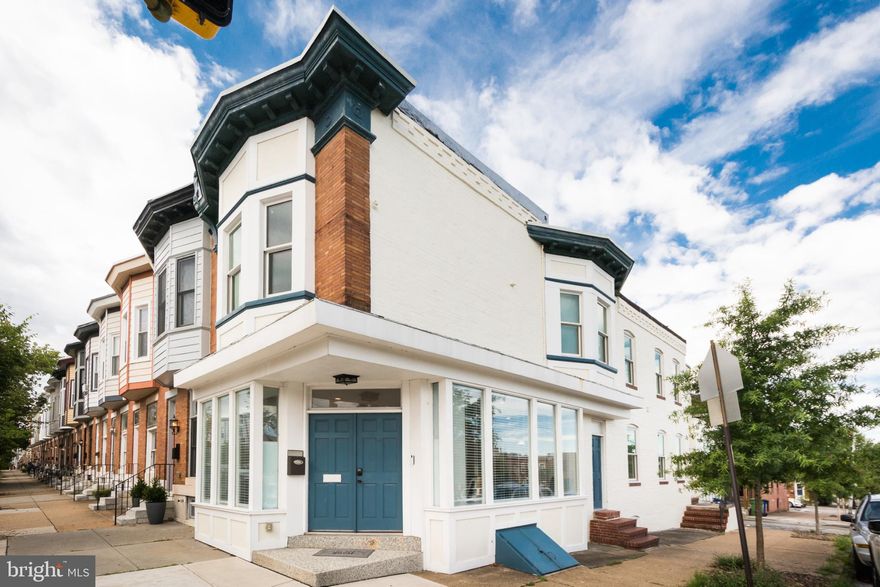 Available in early March, this beautifully renovated 3-bedroom, 2-bathroom end-of-row townhouse is perfectly situated in the Canton Historic District, just one block from Patterson Park and steps from Hampstead Hill Academy. The home features a bright, open-concept layout with 9-foot ceilings, hardwood floors, and a modern kitchen equipped with granite countertops and a breakfast bar. Designed for comfort and privacy, in-unit laundry, and a private basement storage area. At $2,450/month, this prime location offers the best of city living with updated HVAC and separate utilities for maximum convenience.