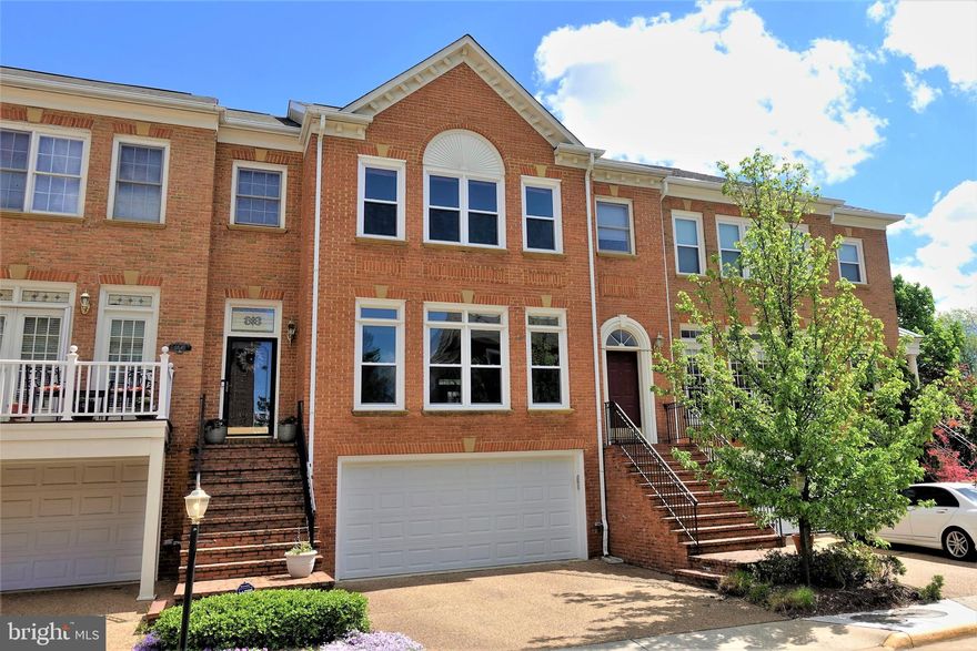 Updated townhouse with a 2-car garage in the heart of Tysons Corner at an unbeatable price. Three finished levels with 3 spacious bedrooms and 3.5 bathrooms. This light filled home features high ceilings, an open floor plan, and over $60,000 in upgrades. You'll love cooking in the spacious chef's kitchen featuring a large island, granite counters, and ample storage plus new gas range and new French door fridge. The kitchen is open to the family room and the large Trex deck perfect for summer BBQ's. Large master bedroom with vaulted ceilings, walk in closet, and beautifully updated master bath with marble finishes, large shower, jetted tub, and dual sinks. Serene, fully fenced, easy maintenance back yard. Highly rated neighborhood schools. Quick walk to shopping, restaurants, and the Greensboro Metro yet located on a quiet private street. Only 1.2 miles to Tysons malls. Across the street from several restaurants, walking distance to Starbucks, Panera Bread, TJ Maxx and DSW. Available immediate occupancy, 12-24 month lease, cats allowed with an additional pet deposit, sorry no dogs.