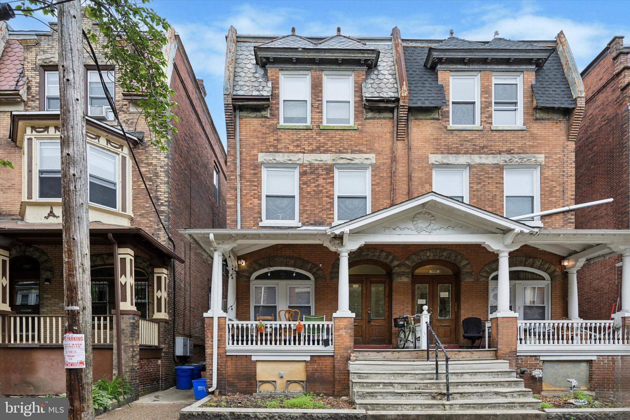 Turn-key investment opportunity in University City. Great triplex on a tree lined street. The property features (2) 1 bed/ 1 bath units and (1) 2 bed/ 1 bath unit. The property has been very well maintained with updates made to flooring, kitchens, and bathrooms. Ideally located with close proximity to UPenn and Drexel. The seller has other properties for sale in the direct vicinity and is open to a package deal.